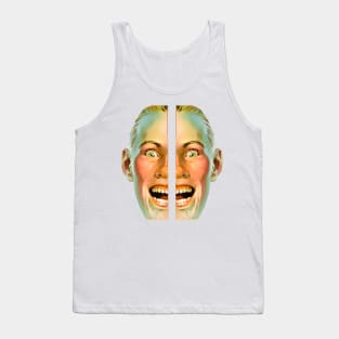 Big smile from blond man Tank Top